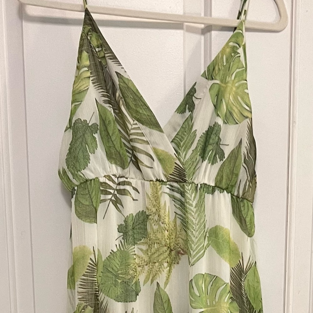 Tropical maxi dress